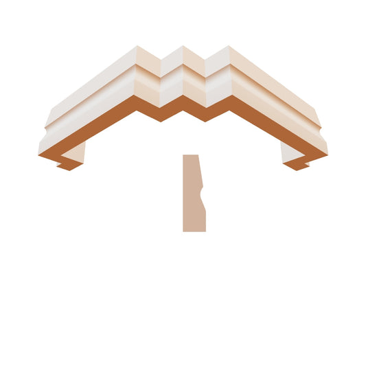 Profil decorativ simplu din polistiren pentru bază și soclu  TRIMINNO-BSS0012, de dimensiuni 30x100x2000