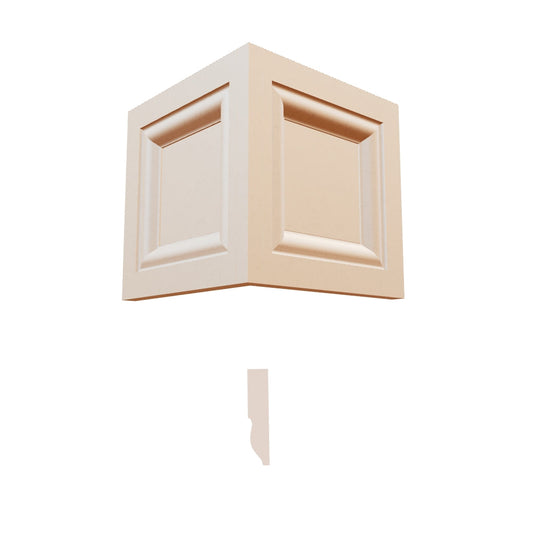 Coltar decorativ clasic din polistiren TRIMINNO-CEC0003, de dimensiuni 200x200x2000